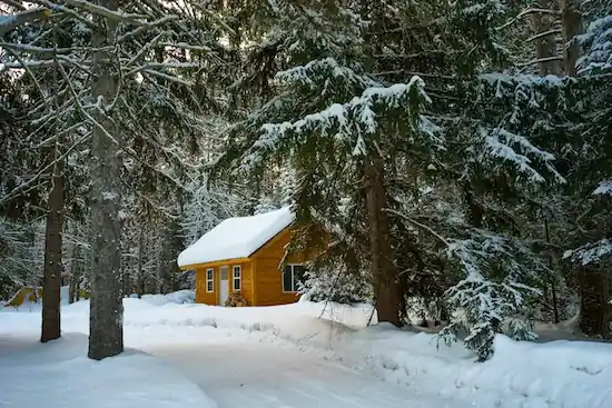 An image of a cozy cabin offering a stunning vista.